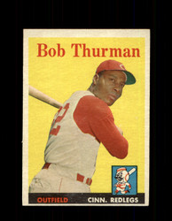 1958 BOB THURMAN TOPPS #34 REDLEGS *3304