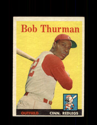 1958 BOB THURMAN TOPPS #34 REDLEGS *4442