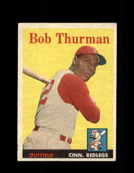 1958 BOB THURMAN TOPPS #34 REDLEGS *2256