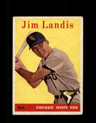 1958 JIM LANDIS TOPPS #108 WHITE SOX *6938