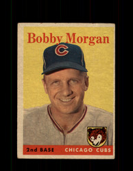 1958 BOBBY MORGAN TOPPS #144 CUBS *8802