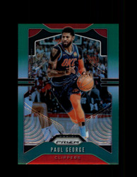 2019 PAUL GEORGE PRIZM #185 GREEN CLIPPERS *2964