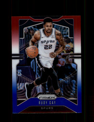 2019 RUDY GAY PRIZM #135 RED WHITE BLUE SPURS *R2586