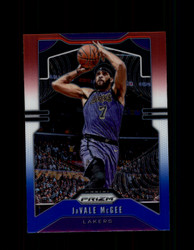 2019 JAVALE MCGEE PRIZM #225 RED WHITE BLUE LAKERS *2008