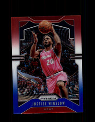 2019 JUSTISE WINSLOW PRIZM #230 RED WHITE BLUE HEAT *R2589