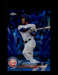 2018 ADDISON RUSSELL TOPPS SAPPHIRE #384 CUBS *3705