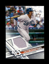 2017 VICTOR MARTINEZ TOPPS HOLIDAY GU RELIC TIGERS *6157