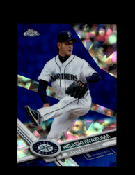 2017 HISSASHI IWAKUMA TOPPS CHROME SAPPHIRE #464 MARINERS *R2670