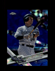 2017 TONY WOLTERS TOPPS CHROME SAPPHIRE #516 ROCKIES *5848