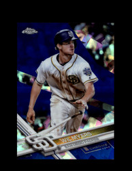 2017 WIL MYERS TOPPS CHROME SAPPHIRE #459 ATHLETICS *R2654
