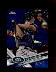 2017 KYLE SEAGER TOPPS CHROME SAPPHIRE #652 MARINERS *R2725