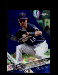 2017 WILL MIDDLEBROOKS TOPPS CHROME SAPPHIRE #46 BREWERS *R2767