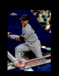 2017 BRIAN MCCANN TOPPS CHROME SAPPHIRE #48 YANKEES *R2765