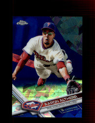 2017 AARON ALTHERR TOPPS CHROME SAPPHIRE #66 PHILLIES *R2858