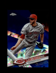 2017 CALEB COTHAM TOPPS CHROME SAPPHIRE #188 REDS *R2918