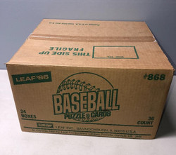 1986 Leaf Wax Box (2) 2024 LOT