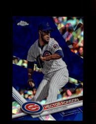 2017 HECTOR RONDON TOPPS CHROME SAPPHIRE #224 CUBS *R2959