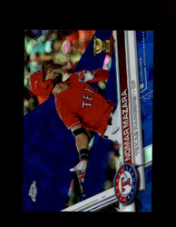 2017 NOMAR MAZARA TOPPS CHROME SAPPHIRE #233 RANGERS *R2952