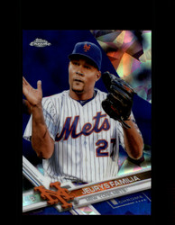 2017 JEURYS FAMILIA TOPPS CHROME SAPPHIRE #301 METS *R2991