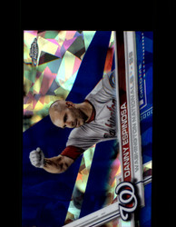 2017 DANNY ESPINOSA TOPPS CHROME SAPPHIRE #327 NATIONALS *R2972