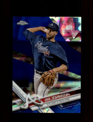 2017 JIM JOHNSON TOPPS CHROME SAPPHIRE #374 BRAVES *R3024