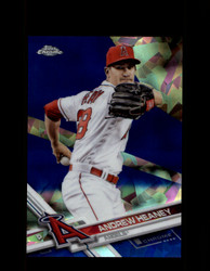 2017 ANDREW HEANEY TOPPS CHROME SAPPHIRE #444 ANGELS *R3057