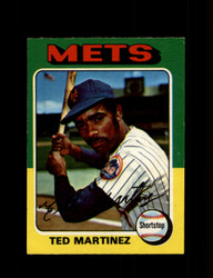 1975 TED MARTINEZ OPC #637 O PEE CHEE METS *R3626