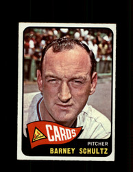 1965 BARNEY SCHULTZ OPC #28 O-PEE-CHEE CARDINALS *R3690