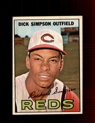 1967 DICK SIMPSON OPC #6 O-PEE-CHEE REDS *8727