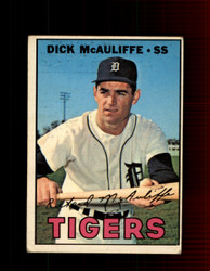 1967 DICK MCAULIFFE OPC #170 O-PEE-CHEE TIGERS *R2227