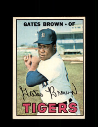 1967 GATES BROWN OPC #134 O-PEE-CHEE TIGERS *R3469