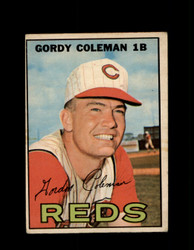 1967 GORDY COLEMAN OPC #61 O-PEE-CHEE REDS *R3378