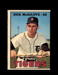 1967 DICK MCAULIFFE OPC #170 O-PEE-CHEE TIGERS *R3217