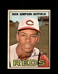 1967 DICK SIMPSON OPC #6 O-PEE-CHEE REDS *8954
