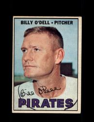 1967 BILLY O'DELL OPC #162 O-PEE-CHEE PIRATES *R2171