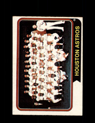 1974 HOUSTON ASTROS OPC #154 O-PEE-CHEE TEAM CARD *R3882