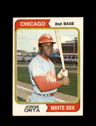 1974 JORGE ORTA OPC #376 O-PEE-CHEE WHITE SOX *R3934
