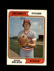 1974 ROGER NELSON OPC #491 O-PEE-CHEE REDS *R4036