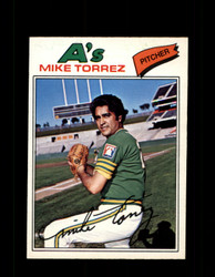 1977 MIKE TORREZ OPC #144 O-PEE-CHEE ATHLETICS *R4361