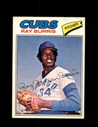 1977 RAY BURRIS OPC #197 O-PEE-CHEE CUBS *R4561
