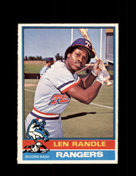 1976 LEN RANDLE OPC #31 O-PEE-CHEE RANGERS *1483