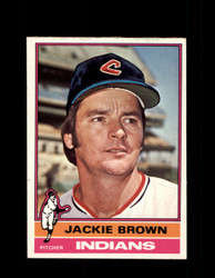 1976 JACKIE BROWN OPC #301 O-PEE-CHEE INDIANS *R4790