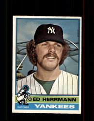 1976 ED HERRMANN OPC #406 O-PEE-CHEE YANKEES *R4888