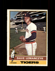 1976 DAVE LEMANCZYK OPC #409 O-PEE-CHEE TIGERS *R4891