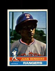 1976 JUAN BENIQUEZ OPC #496 O-PEE-CHEE RANGERS *R4977