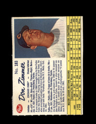 1962 DON ZIMMER POST #183 CUBS *2681