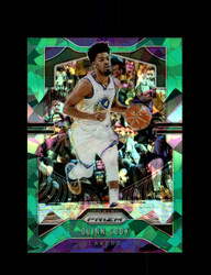 2019 QUINN COOK PRIZM #105 CRACKED GREEN ICE LAKERS *R5406