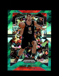 2019 IVICA ZUBAC PRIZM #220 CRACKED GREEN ICE CLIPPERS *R5342