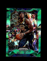 2019 MYLES TURNER PRIZM #216 CRACKED GREEN ICE PACERS *R5345