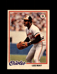 1978 LEE MAY OPC #47 O-PEE-CHEE ORIOLES *R5273